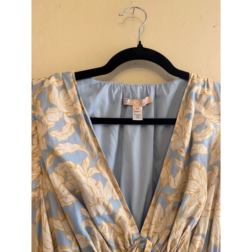 Hutch Anthro Olympia Midi Dress Size Medium - Picture 6 of 6